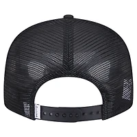 Men's New Era Black Army Black Knights Split Panel 9FIFTY Snapback Trucker Hat