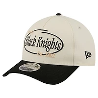 Men's New Era  Natural/Black Army Black Knights Prepster 9FORTY M-Crown Adjustable Hat