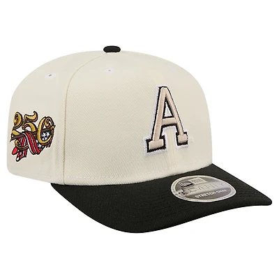 Men's New Era White/Black Army Black Knights America's 250th 9SEVENTY Adjustable Hat