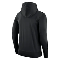Men's Nike Black Army Knights 2024 Rivalry Collection Airborne Eagle Therma Fleece Pullover Hoodie
