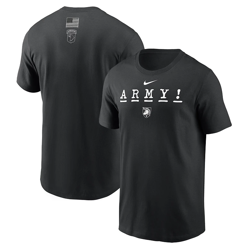 T-shirt Nike Black Army Knights 2024 Rivalry Collection ARMY! Legend pour homme
