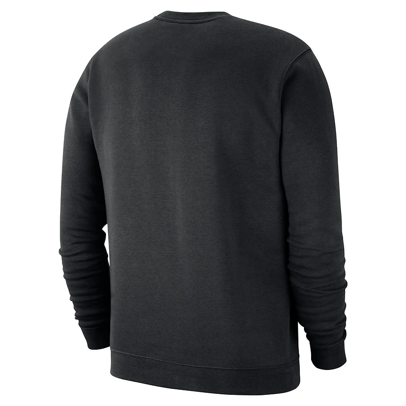 Sweat-shirt en molleton Nike Black Army Knights 2024 Rivalry Collection Club pour homme