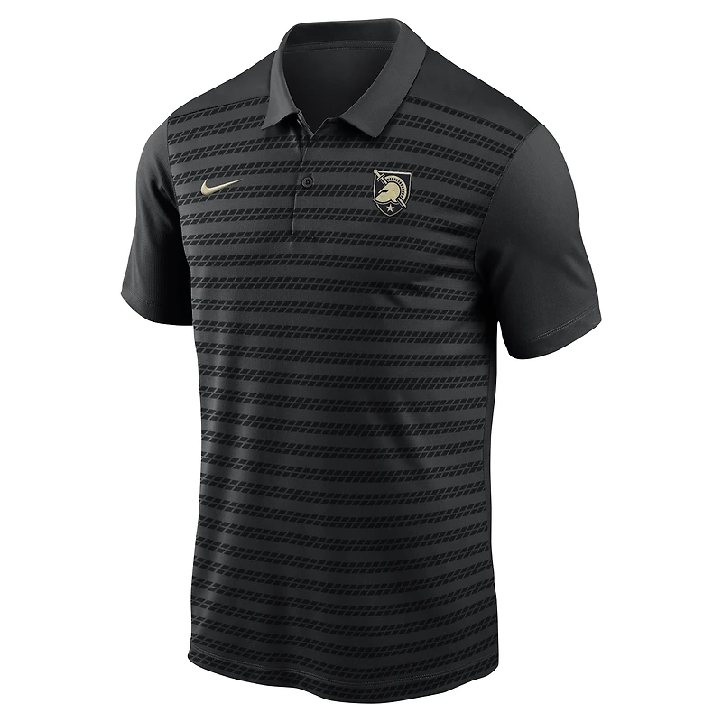 Men's Nike Black Army Knights 2024 Sideline Victory Coaches Performance Polo
