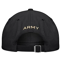 Men's Nike Black Army Black Knights 2026 Sideline Club Adjustable Hat