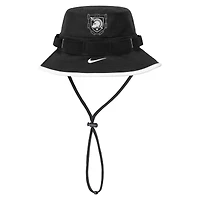 Men's Nike  Black Army Knights 250 Collection Boonie Dri-FIT Bucket Hat