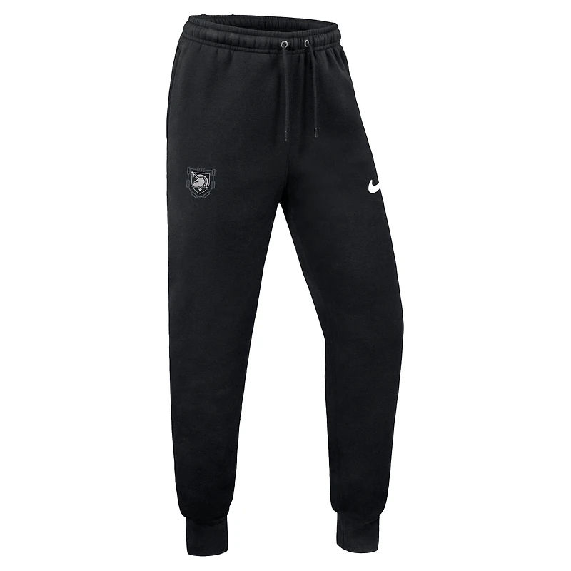 Pantalon de jogging en polaire Nike Club pour homme, coloris Black Knights Army 250 Collection Club, noir militaire.