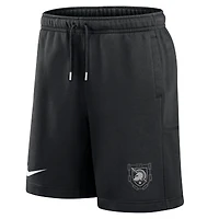 Men's Nike Black Army Knights 250 Collection Club Fleece Shorts