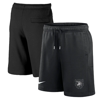 Short en polaire Nike Black Knights Army 250 Collection Club pour homme