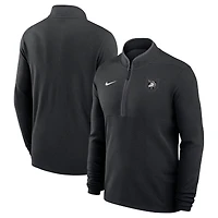 Haut à col zippé Nike Black Knights Army 250 Collection Dri-FIT Victory pour homme