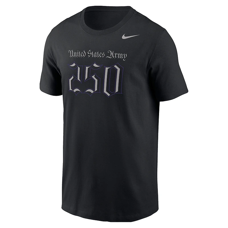 Men's Nike Black Army Knights 250 Collection T-Shirt
