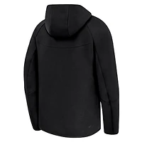 Men's Nike Black Army Knights 250 Collection Tech Fleece Full-Zip Hoodie