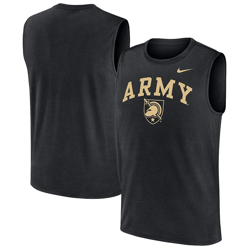 Men's Nike Black Army Knights Legend Dri-FIT Tank Top