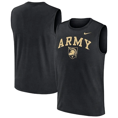 Men's Nike  Black Army Knights Legend Dri-FIT Tank Top