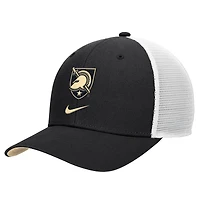 Men's Nike Black Army Black Knights Rise Trucker Dri-FIT Adjustable Hat