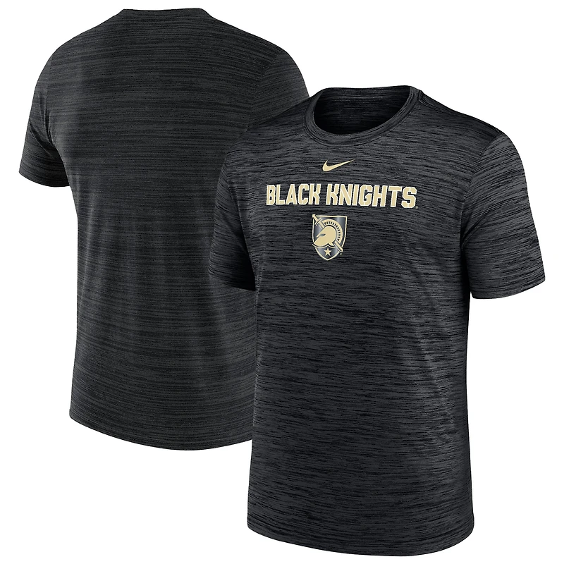 Men's Nike Black Army Knights Velocity Performance T-Shirt