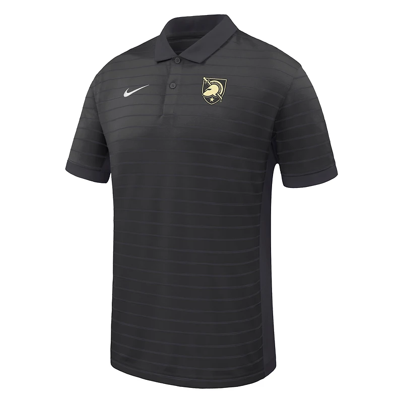 Men's Nike Black Army Knights Victory Stripe Dri-FIT Polo