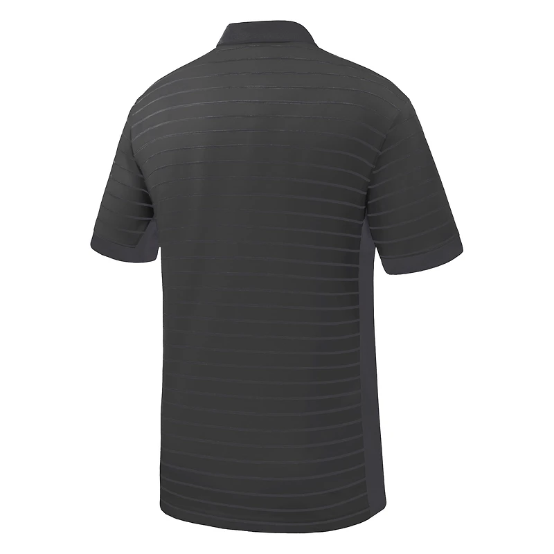 Polo Nike Dri-FIT noir armée Black Knights Victory Stripe pour homme