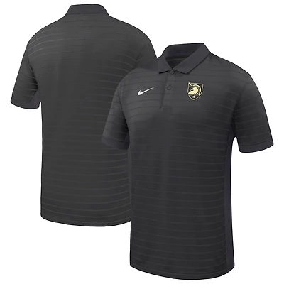 Polo Nike Dri-FIT noir armée Black Knights Victory Stripe pour homme