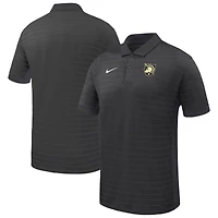 Polo Nike Dri-FIT noir armée Black Knights Victory Stripe pour homme