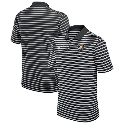 Polo Nike Black Army Knights Victory Stripe Performance pour homme