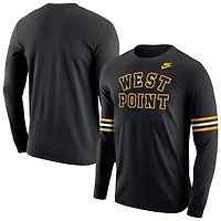 T-shirt à manches longues Nike Black Army Knights West Point Classic Collection pour homme