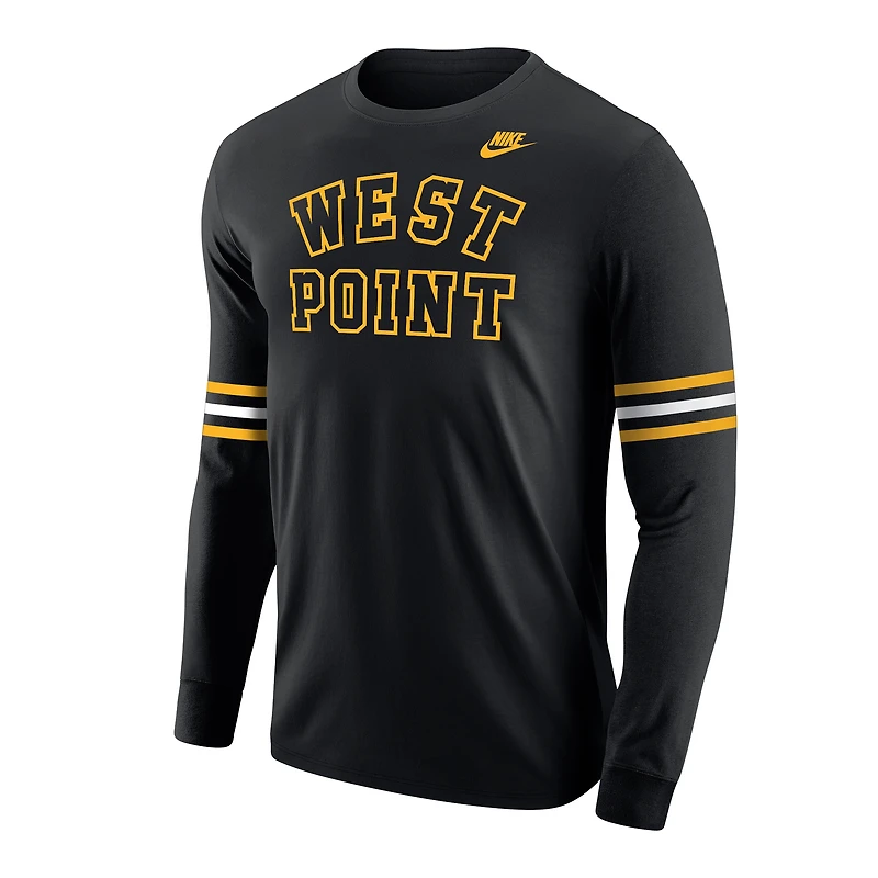 Men's Nike Black Army Knights West Point Classic Collection Long Sleeve T-Shirt