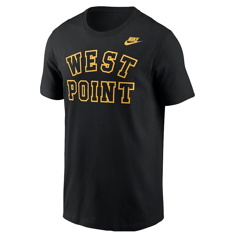 T-shirt Nike Black Army pour homme, motif Knights, collection West Point Classic