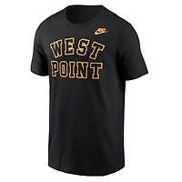 T-shirt Nike Black Army pour homme, motif Knights, collection West Point Classic
