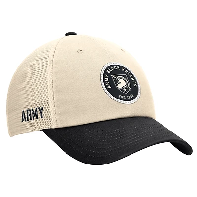 Casquette trucker ajustable Nike Natural Army Black Knights Club pour homme