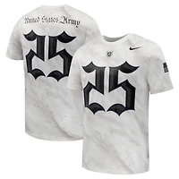 Men's Nike #25 White Army Black Knights 250 Collection Replica Jersey T-Shirt