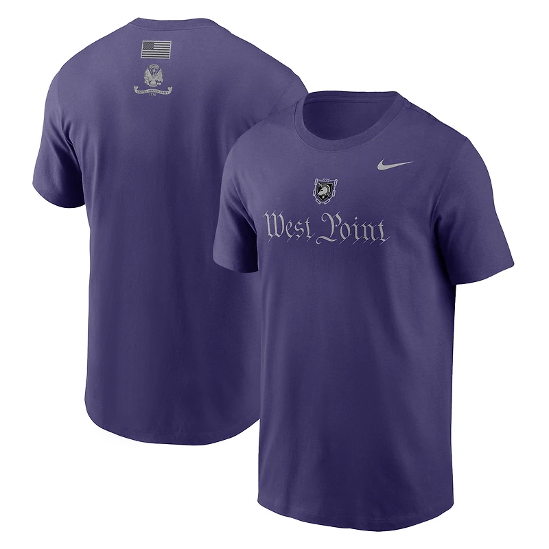 Men's Nike Purple Army Black Knights 250 Collection Dri-FIT Legend T-Shirt