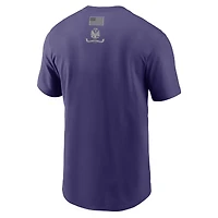 Men's Nike Purple Army Black Knights 250 Collection Dri-FIT Legend T-Shirt