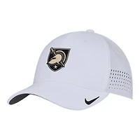 Casquette Nike Flex Performance On-Field 2025 pour homme, blanche, armée, Black Knights