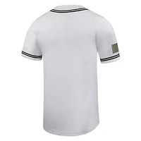 Men's Nike White Army Black Knights Replica Baseball Jersey