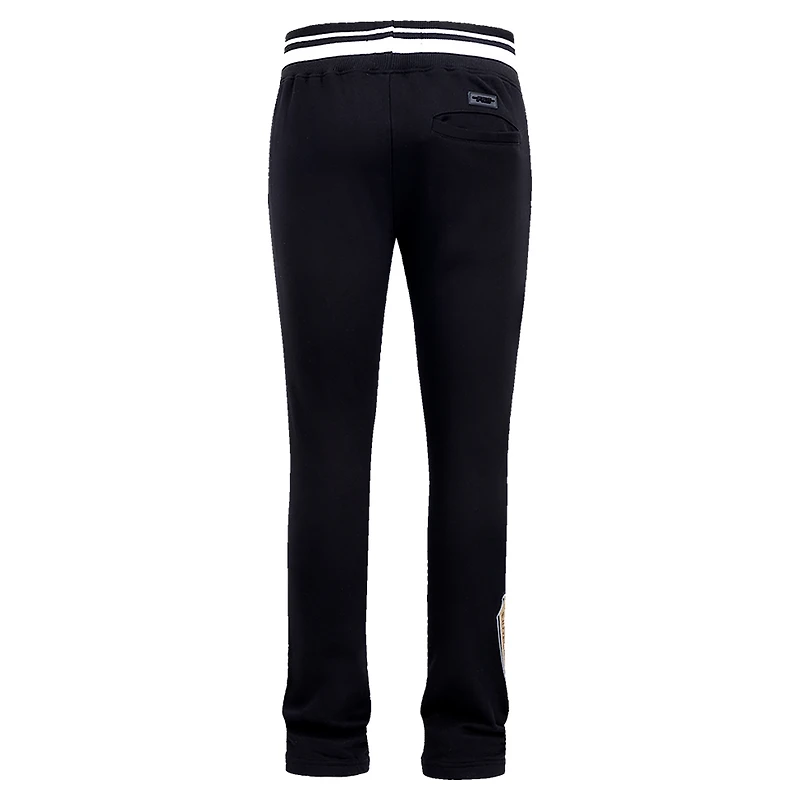 Pantalon de survêtement en molleton Pro Standard Black Army Knights Script Tail pour hommes