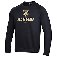 Men's Under Armour Black Army Knights Alumni Rival Fleece Pullover Sweatshirt