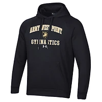 Men's Under Armour  Black Army Knights Gymnastics All Day Fleece Pullover Hoodie