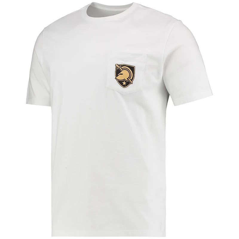 Vineyard Vines White Army Black Knights Football Whale T-shirt pour homme