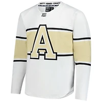 Maillot de hockey réplique des Black Knights l'armée blanche pour hommes