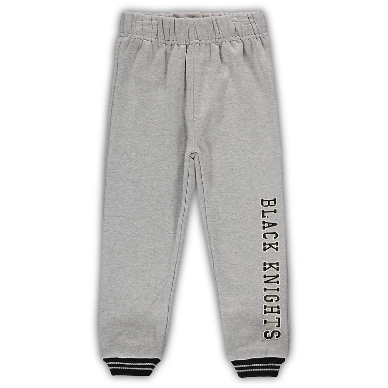 Toddler Colosseum Black/Heathered Gray Army Black Knights Poppies Hoodie and Sweatpants Set