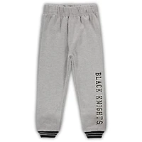 Toddler Colosseum Black/Heathered Gray Army Black Knights Poppies Hoodie and Sweatpants Set