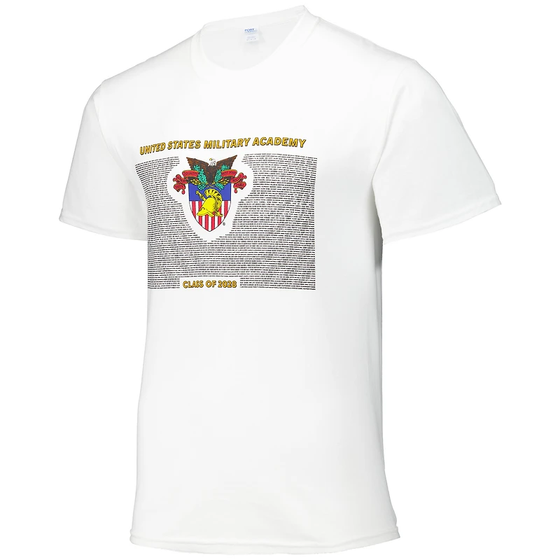 Unisex  White Army Black Knights West Point Class of 2028 Reception Day T-Shirt