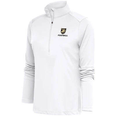Pull-over demi-zippé pour femme, hommage aux Black Knights de l'équipe football américaine d'Antigua White Army