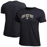 T-shirt femme Champion Black Army Knights avec logo arqué