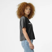 T-shirt à logo domicile Black Knights de l'armée noire féminine Champion