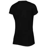 Concepts Sport Noir/Or Army Black Knights Badge T-shirt et pantalon en flanelle Ensemble de nuit