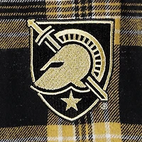 Women's Concepts Sport Black/Gold Army Black Knights Badge T-Shirt & Flannel Pants Sleep Set