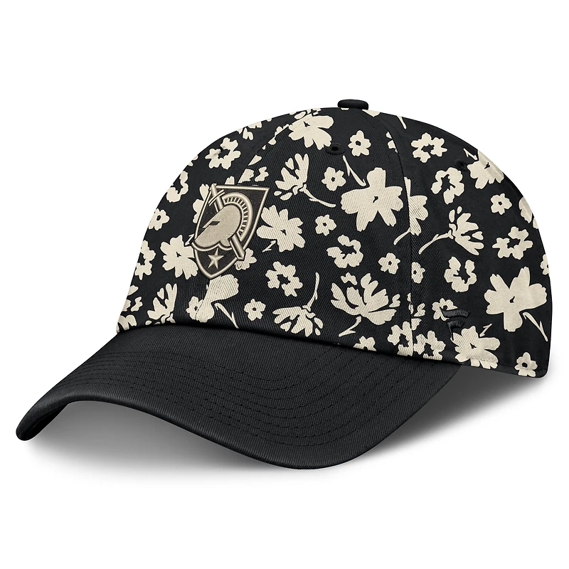 Women's Fanatics Black Army Black Knights Blossom Adjustable Hat