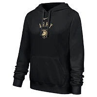 Women's Nike Black Army Knights Club Fleece Hoodie