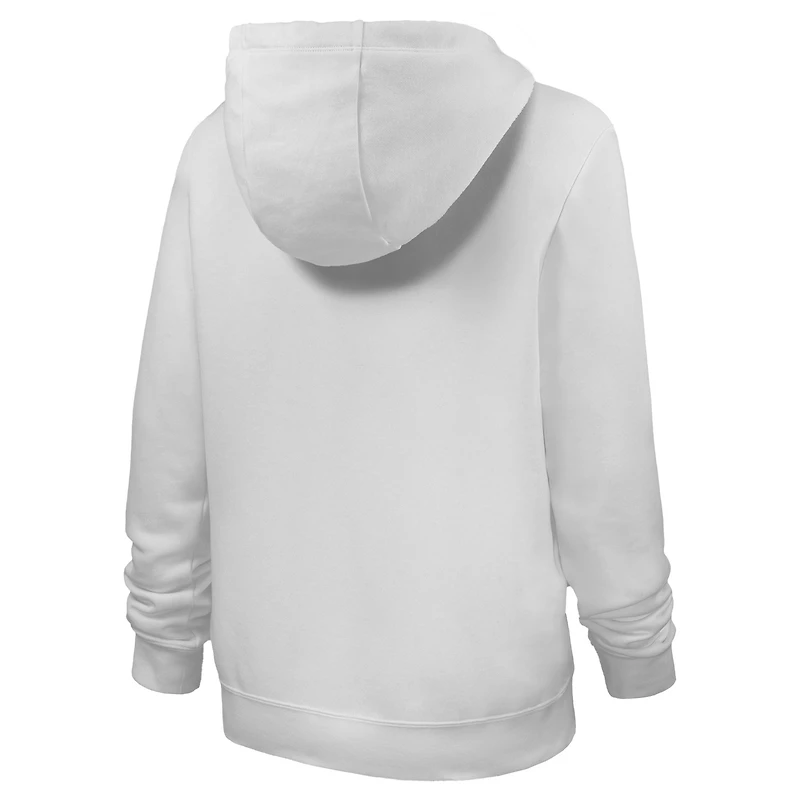 Sweat à capuche Nike pour femme, blanc, militaire, Black Knights, collection 250, Service et Sacrifice